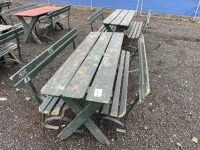 Park Tables & Benches, 2 Sets