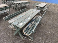 Park Tables & Benches, 2 Sets