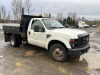 2008 Ford F350 SD 4X4 Flatbed Dump Truck - 2