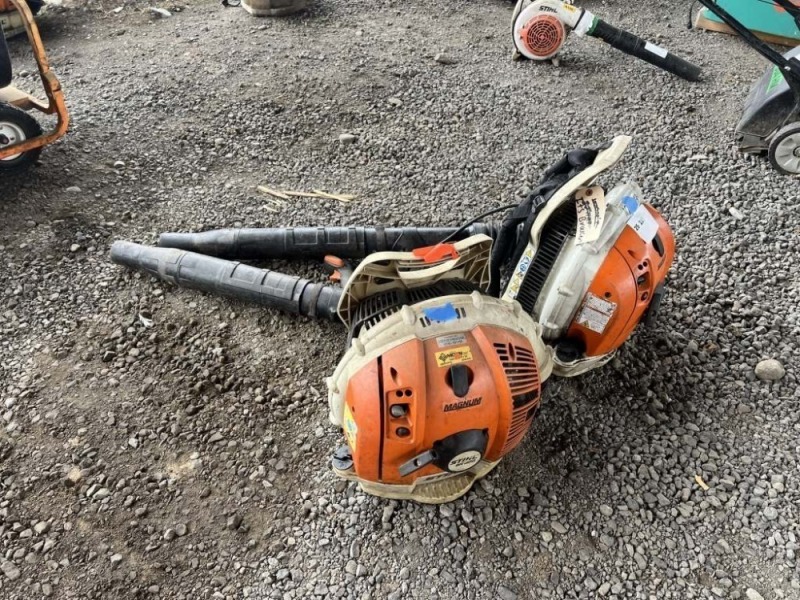 Stihl BR 600 Backpack Blowers, Qty. 2