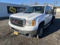 2013 GMC Sierra Ext Flatbed Dump Truck