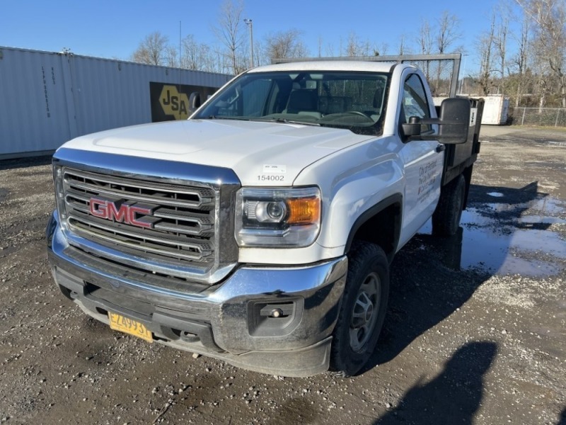 2015 GMC Sierra Flatbed Dump Truck