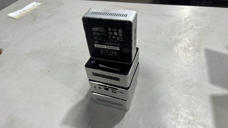 Intel NUC Mini Desktop, Qty. 4