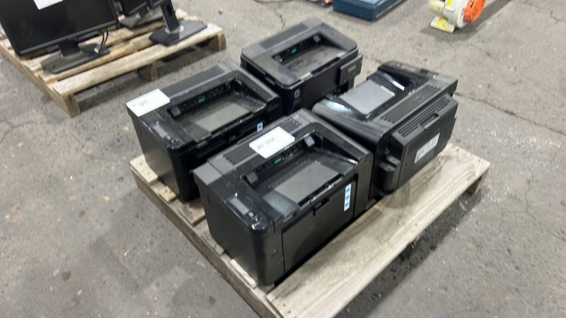 HP Printers, Qty:4