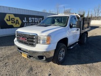 2013 GMC Sierra Flatbed Dump Truck