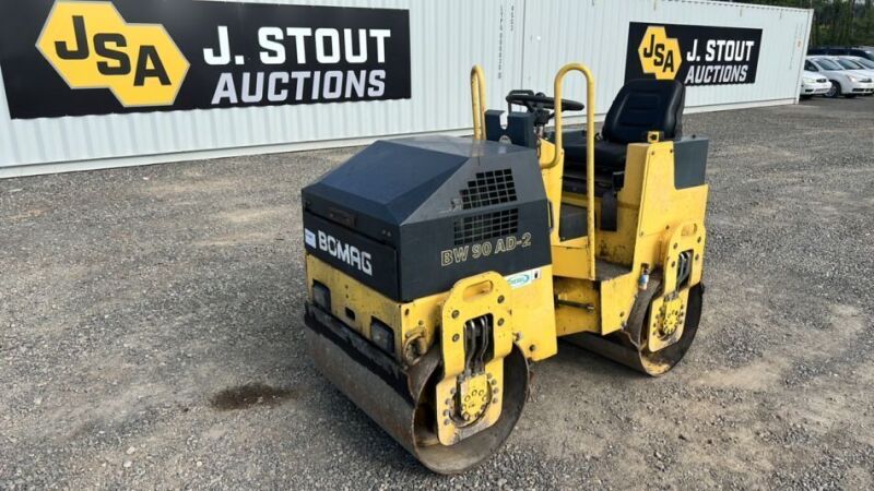 2000 Bomag BW90AD-2 Tandem Vibratory Roller