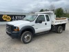 2007 Ford F450 4x4 Extra Cab Dump Truck