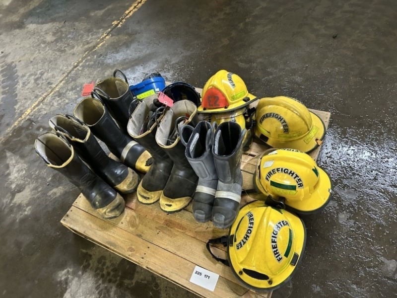 Firefighter Helmets & Boots