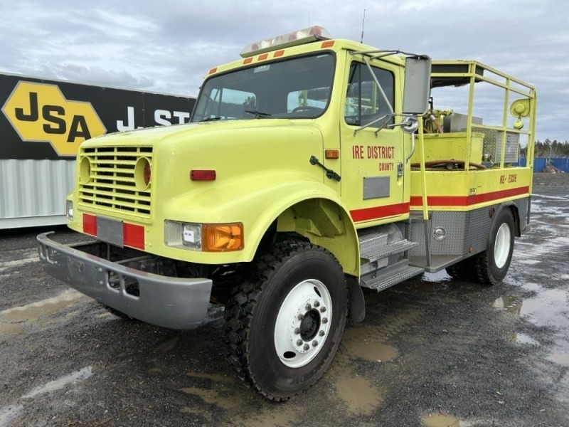 1991 International 4800 Brush Truck