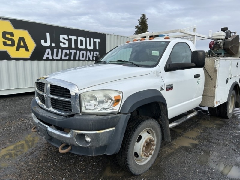 2010 Dodge Ram 5500 4X4 Service Truck