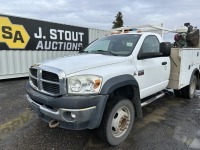 2010 Dodge Ram 5500 4X4 Utility Truck