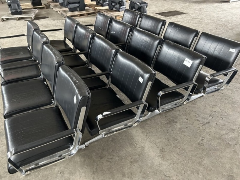 4-Seater Airport Seats, Qty. 4