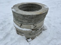 Concrete Riser Rings, Qty. 6