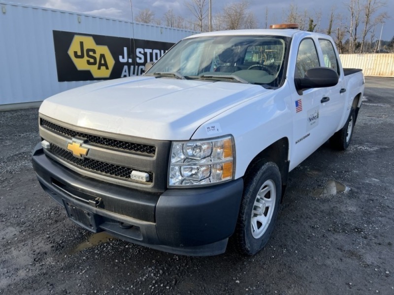 2012 Chevrolet Silverado 4X4 Crew Cab Pickup