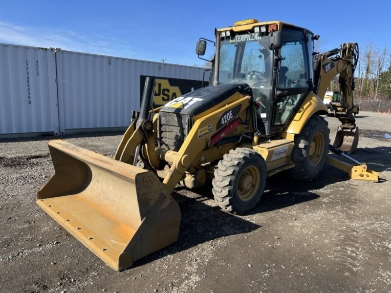 2011 Caterpillar 420E Loader Backhoe