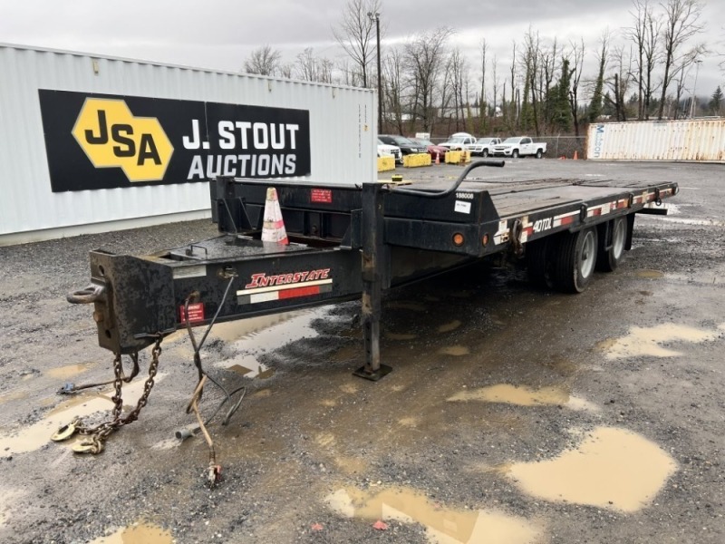2018 Interstate 40TDL T/A Equipment Trailer