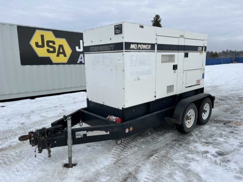 2016 Multiquip DCA125SSIU4F 100KW Towable Generato