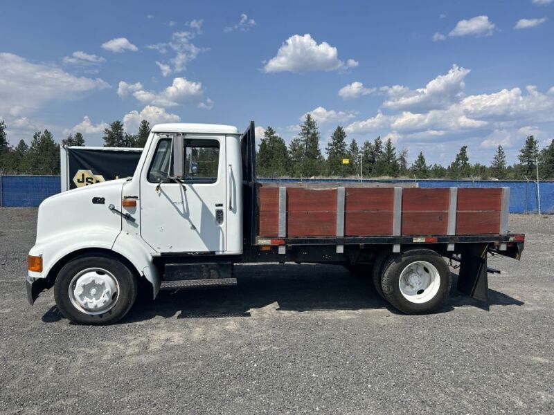 1996 International 4700 LPX Flatbed Truck | J. Stout Auction