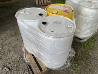 55 Gallon Poly Drums, Qty. 3