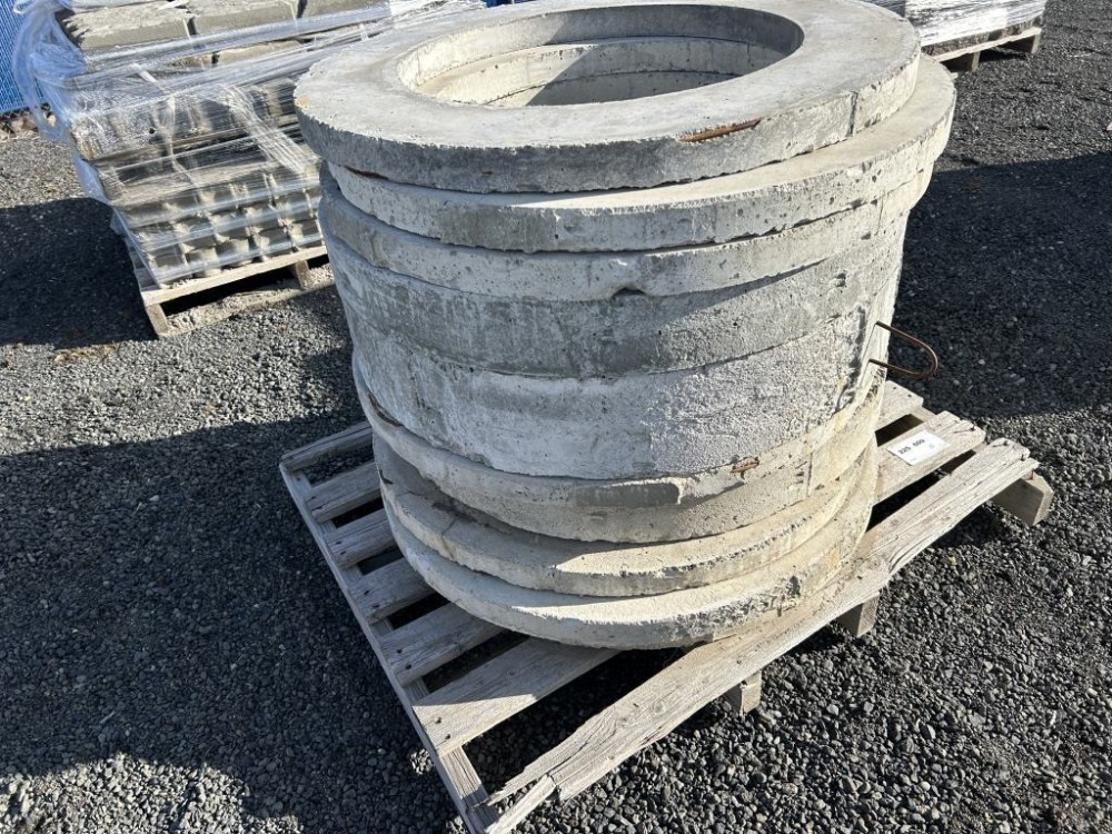 Concrete Riser Rings, Qty. 10 | J. Stout Auction