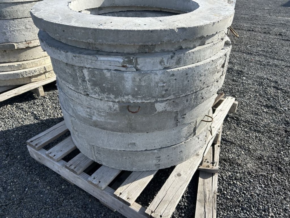 Concrete Riser Rings, Qty. 8 | J. Stout Auction