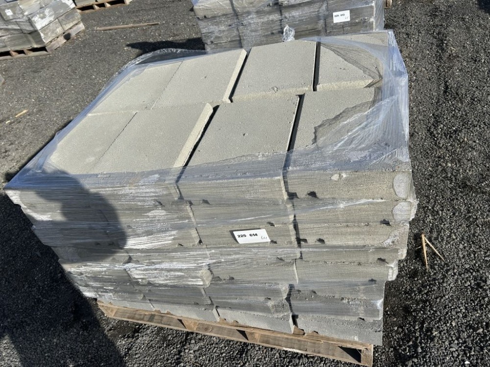 Concrete Cap Blocks, Qty. 64 | J. Stout Auction