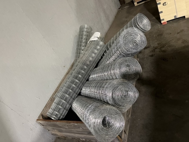 Stout Wire 2025 Galvanized Wire Fencing, 8 rolls | J. Stout Auction