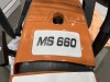 2023 - MS660 Chainsaw - 6