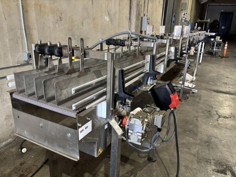 Bevco Electric Mat Top Conveyor