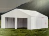 2025 AllMetal K2119 Double Garage Metal Shed