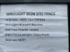2025 Aboss Wrought Iron Fence Panels - 6