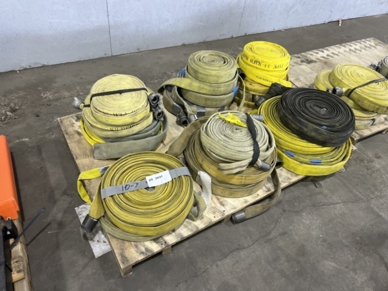 Assorted Fire Truck Hoses