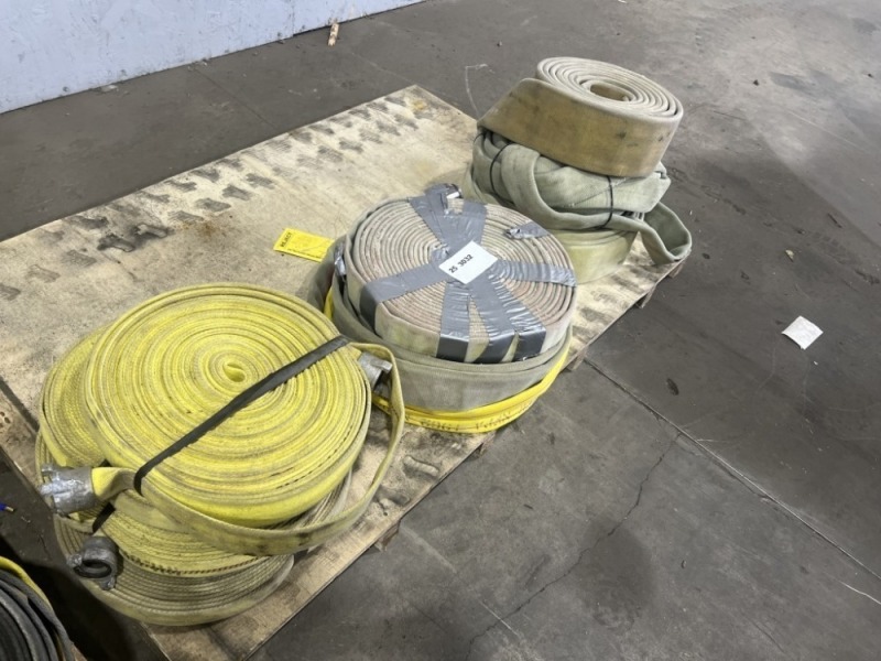 Assorted Fire Truck Hoses