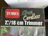 Toro 7" 12 Volt Cordless Trimmer - 2