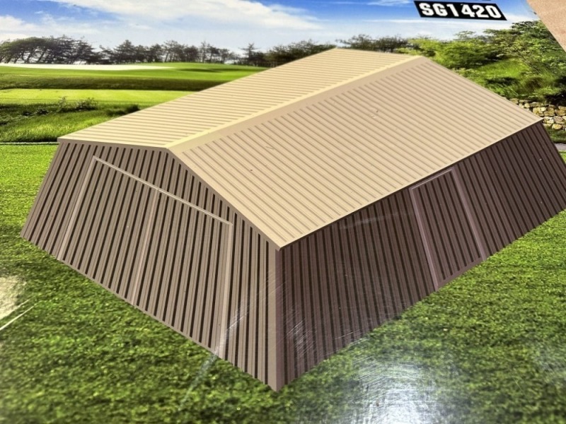 2025 Agriquip SG1420 Single Garage Metal Shed