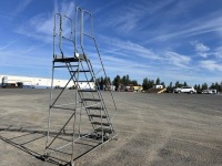 Cotterman 9 Step Steel Rolling Ladder
