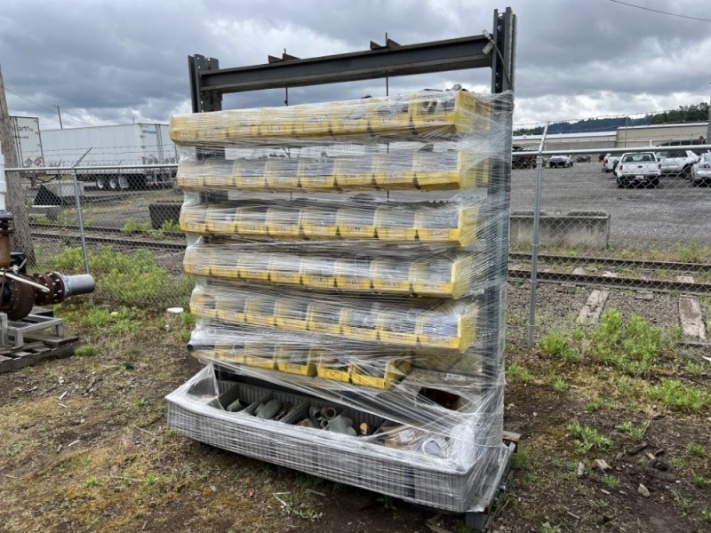 48 Bin Parts Organizer Storage Rack