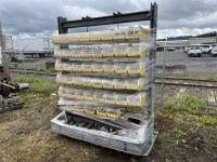 48 Bin Parts Organizer Storage Rack