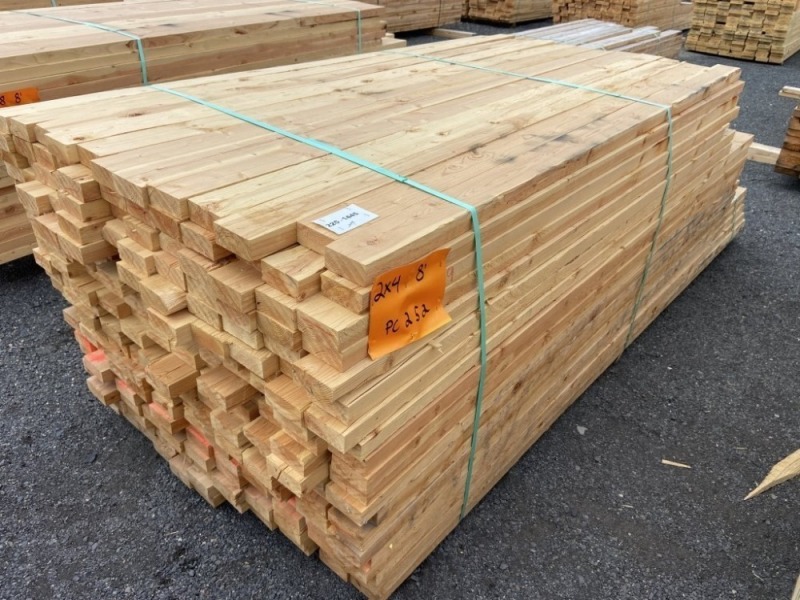 2"x4" Lumber, Qty. 252
