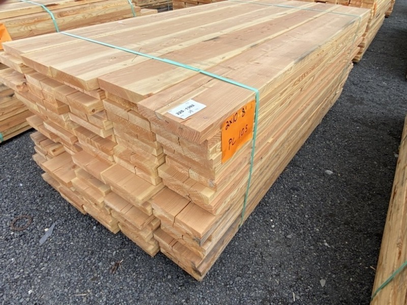 2"x10" Lumber, Qty. 105