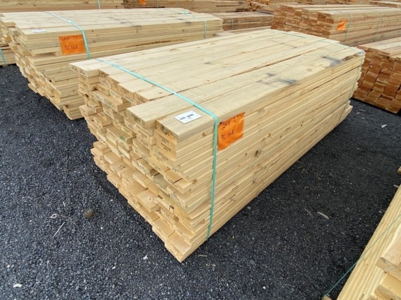 2"x6" Lumber, Qty. 168