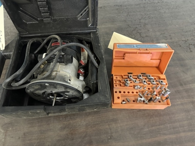 Sears Craftsman Router & Bit Set