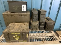Assorted Ammo Boxes, Qty. 8