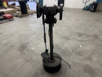 Bench Grinder W/ Stand & Lamp