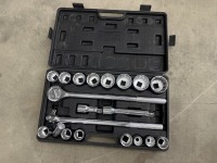 Pittsburgh 20 Piece Jumbo Socket Set