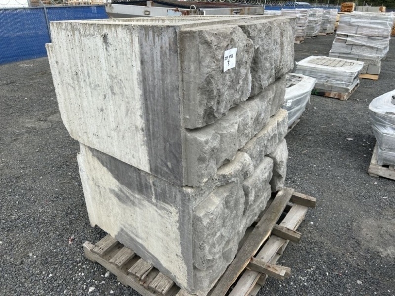 Concrete Big Rock Blocks, Qty. 2
