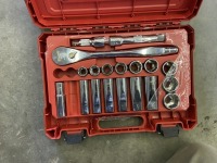 Milwaukee Socket Sets, Qty. 2