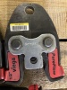 Ridgid Press Tool Jaws, Qty. 5 - 2