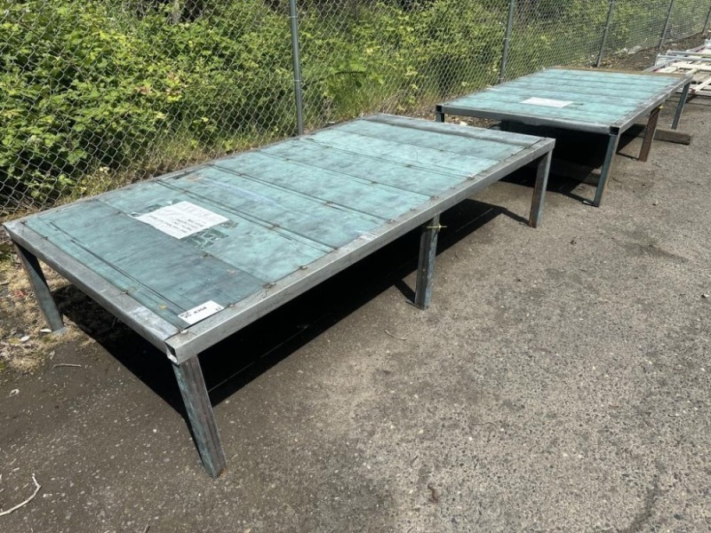 2025 Aboss Metal Table, Qty. 2