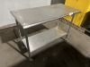 Stainless Steel Prep Table - 2